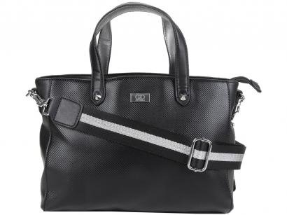 Bolsa Tote Gio Antonelli Feminina Transversal - Preta