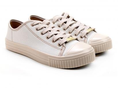 Tênis Moleca Básico Feminino Off White
