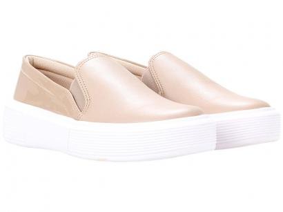 Slip On Beira Rio Básico Feminino Bege