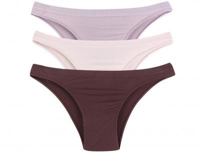 Kit 3 Calcinhas Tanga Trifil C04403