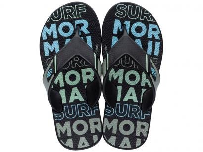 Chinelo Infantil Mormaii Masculino Neocycle - Preto e Verde