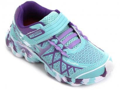 Tênis Infantil No Stress Running Verde Água