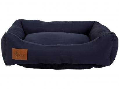 Cama para Cachorro e Gato P Bpets Retangular Azul