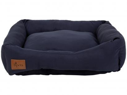 Cama para Cachorro e Gato M Bpets Retangular Azul