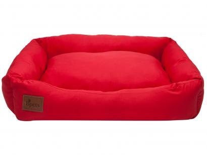 Cama para Cachorro e Gato G Bpets Retangular - Vermelha