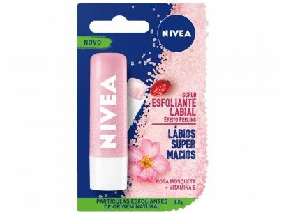 Bastão Esfoliante Labial Nivea Scrub - Rosa Mosqueta 4,8g
