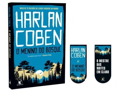Livro O Menino do Bosque Harlan Coben - com Marcador de Página