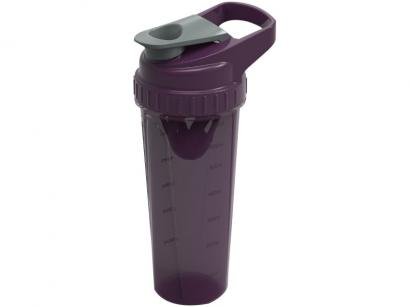 Shakeira com Misturador Prottector 0062.U/R - 700ml 1 Dose Roxa