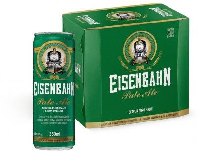 Cerveja Eisenbahn Pale Ale 6 Unidades 350ml