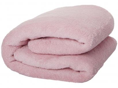Manta Casal Sultan Poliéster Sonhare Rosa