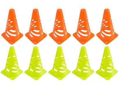 Kit Cone Demarcatório Flexível 10 Unidades - Prottector 046.U/L-A