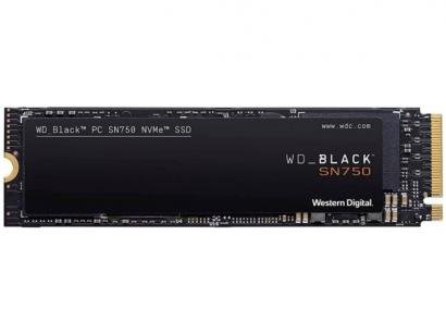 SSD Western Digital Black 500GB NVMe PCIe - M.2 2280 Leitura 3430MB/s e Gravação 2600MB/s