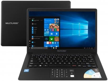 Notebook Multilaser Legacy Book PC260 Intel - Celeron 4GB 64GB eMMC 14" LCD Windows 10