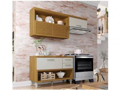 Cozinha Compacta Nesher Princesa - 3 Portas 2 Gavetas 100% MDF