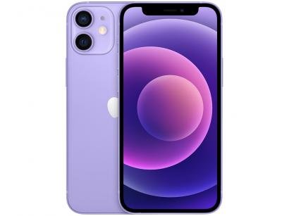 iPhone 12 Mini Apple 64GB Roxo Tela 5,4" 12 MP iOS