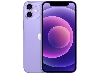 iPhone 12 Mini Apple 128GB Roxo Tela 5,4" - 12 MP iOS