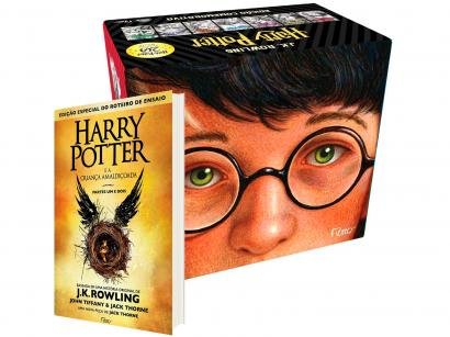 Kit Livros Harry Potter Box Edição Comemorativa - 20 Anos + Harry Potter e a Criança Amaldiçoada