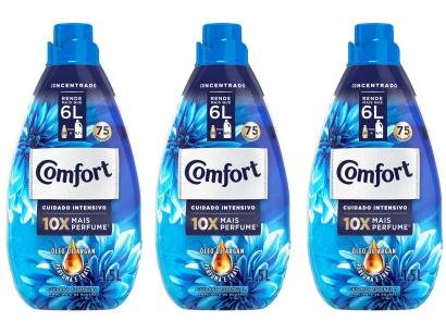 Kit Amaciante Comfort Intense Concentrado 1,5L - 3 Unidades