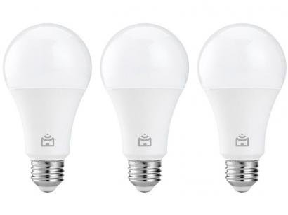 Kit Lâmpada Inteligente Positivo Home Smart - LED Wi-Fi 9W 3 Unidades