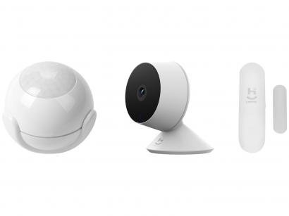 Câmera Inteligente Wi-Fi Geonav + Sensor de - Movimento Inteligente + Sensor de Porta e Janela