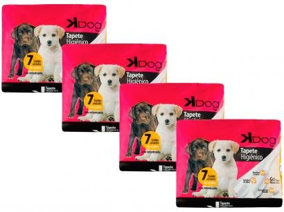 Kit Tapete Higiênico KDog Disney 80x60cm - 28 Unidades
