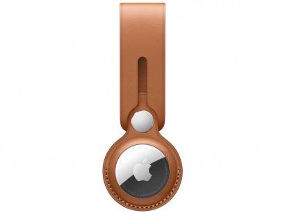 Laço de couro para Apple AirTag - Castanho