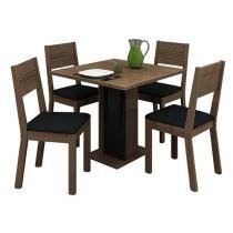 Conjunto de Mesa Bali e 4 Cadeira