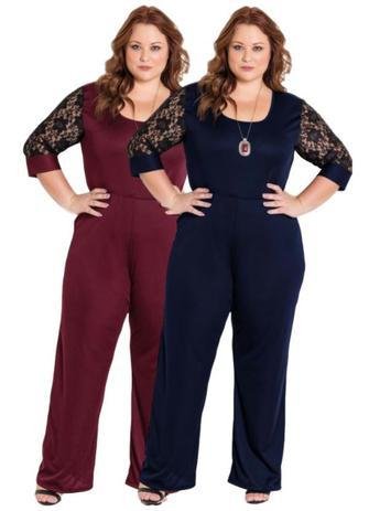 Macacão plus size