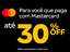 selo sobre a promoção mastercard-fev25