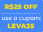 selo sobre a promoção LEVA25