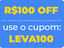 selo sobre a promoção LEVA100