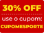 selo sobre a promoção cupomesportecross