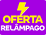 selo sobre a promoção seloofertarelampago